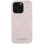 Karl Lagerfeld Quilted K Pattern - Apple iPhone 15 Pro Max - Ροζ - Image 3