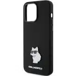 Karl Lagerfeld Silicone Choupette Metal Pin - θήκη για Apple iPhone 15 Pro Max - Μαύρο - Image 6