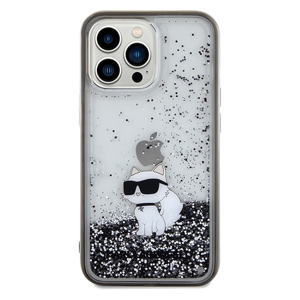 Karl Lagerfeld Liquid Glitter Choupette - θήκη για Apple iPhone 13 Pro Max - Διάφανο - Image 3
