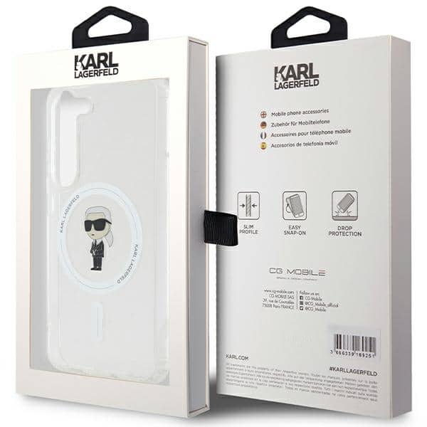 Karl Lagerfeld IML Ikonik MagSafe - θήκη για Samsung Galaxy S23 - Διάφανο - Image 8