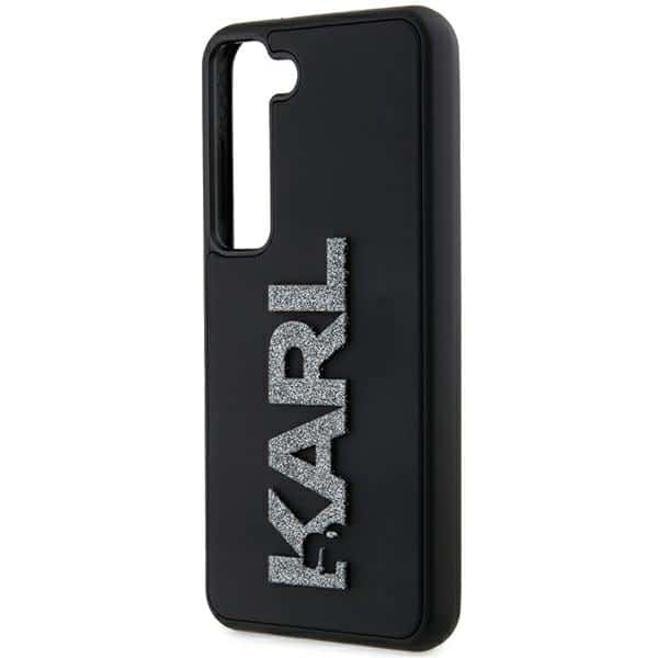 Karl Lagerfeld 3D Rubber Glitter Logo - θήκη για Samsung Galaxy S23+ - Μαύρο - Image 6