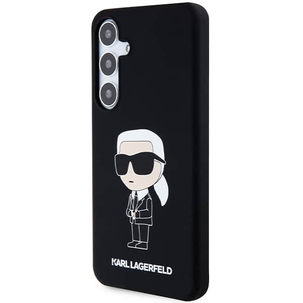 Karl Lagerfeld Silicone Ikonik - θήκη για Samsung Galaxy S24 - Μαύρο - Image 2