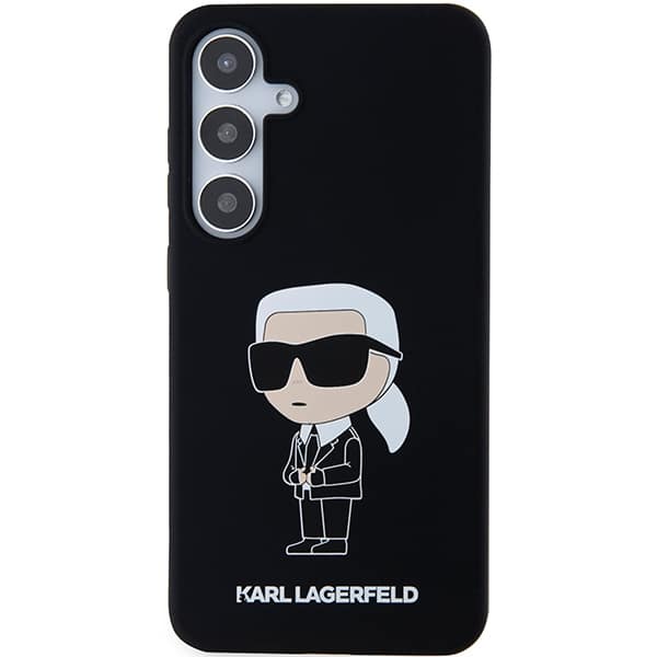 Karl Lagerfeld Silicone Ikonik - θήκη για Samsung Galaxy S24 - Μαύρο - Image 3