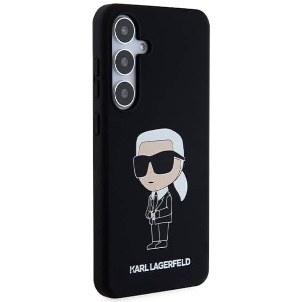 Karl Lagerfeld Silicone Ikonik - θήκη για Samsung Galaxy S24 - Μαύρο - Image 4