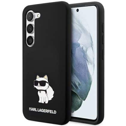 Karl Lagerfeld Silicone Choupette - θήκη για Samsung Galaxy S24 - Μαύρο