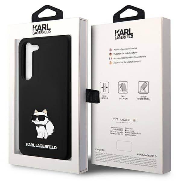 Karl Lagerfeld Silicone Choupette - θήκη για Samsung Galaxy S24 - Μαύρο - Image 8