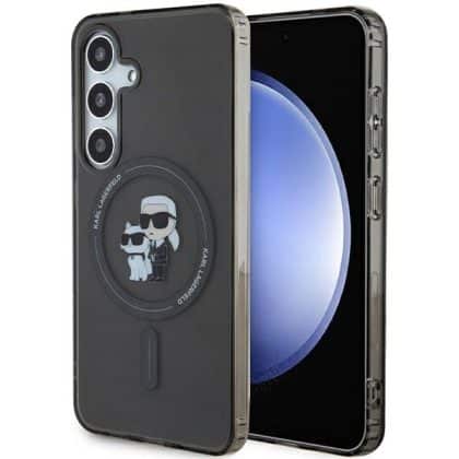 Karl Lagerfeld Karl&Choupette - θήκη για Samsung Galaxy S24 - Μαύρο