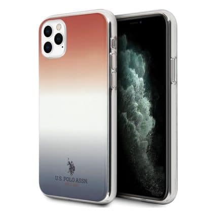 US Polo USHCN58TRDGRB iPhone 11 Pro κόκκινο-μπλε/Gradient Pattern Collection σε κόκκινο και μπλε χρώμα