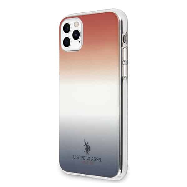 US Polo USHCN58TRDGRB iPhone 11 Pro κόκκινο-μπλε/Gradient Pattern Collection σε κόκκινο και μπλε χρώμα - Image 2
