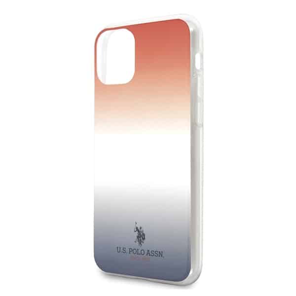 US Polo USHCN58TRDGRB iPhone 11 Pro κόκκινο-μπλε/Gradient Pattern Collection σε κόκκινο και μπλε χρώμα - Image 3