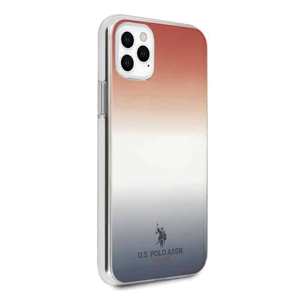 US Polo USHCN58TRDGRB iPhone 11 Pro κόκκινο-μπλε/Gradient Pattern Collection σε κόκκινο και μπλε χρώμα - Image 5