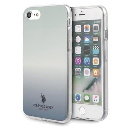 US Polo USHCI8TRDGLB iPhone 7/8/SE 2020 / SE 2022 μπλε / Blue Gradient Pattern Collection