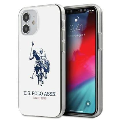 US Polo USHCP12STPUHRWH iPhone 12 mini 5,4" λευκό/white Shiny Big Logo