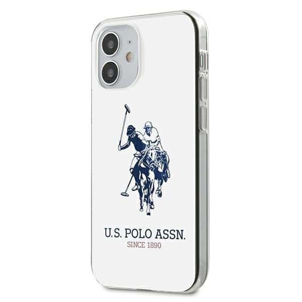 US Polo USHCP12STPUHRWH iPhone 12 mini 5,4" λευκό/white Shiny Big Logo - Image 2