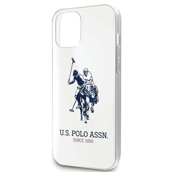 US Polo USHCP12MTPUHRWH iPhone 12/12 Pro 6,1" λευκό Shiny Big Logo - Image 4