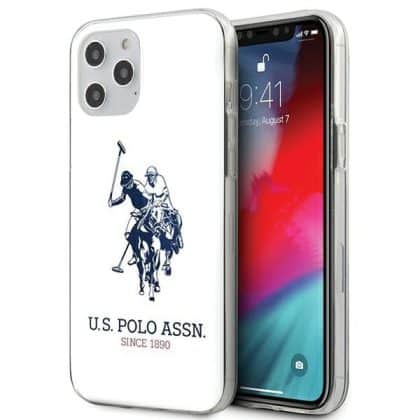 US Polo USHCP12LTPUHRWH iPhone 12 Pro Max 6,7" λευκό Shiny Big Logo