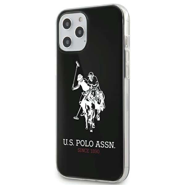US Polo USHCP12LTPUHRBK iPhone 12 Pro Max 6,7" μαύρο/Shiny Big Logo - Image 2