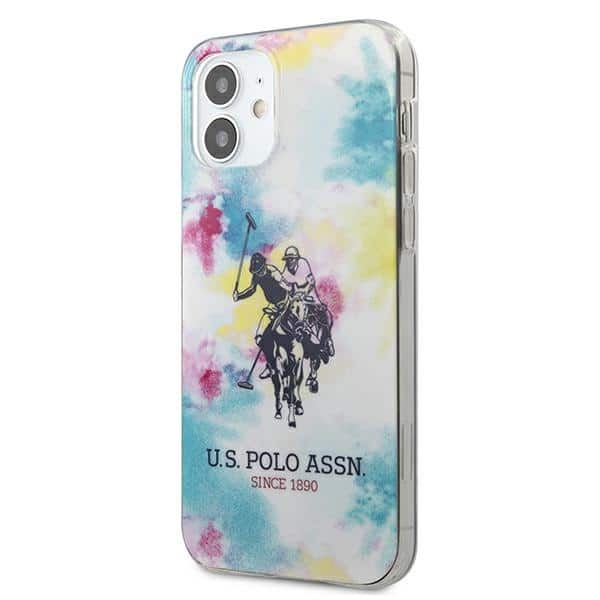 US Polo USHCP12SPCUSML iPhone 12 mini 5,4" πολύχρωμη συλλογή Tie & Dye - Image 2