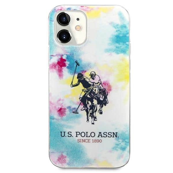 US Polo USHCP12SPCUSML iPhone 12 mini 5,4" πολύχρωμη συλλογή Tie & Dye - Image 3