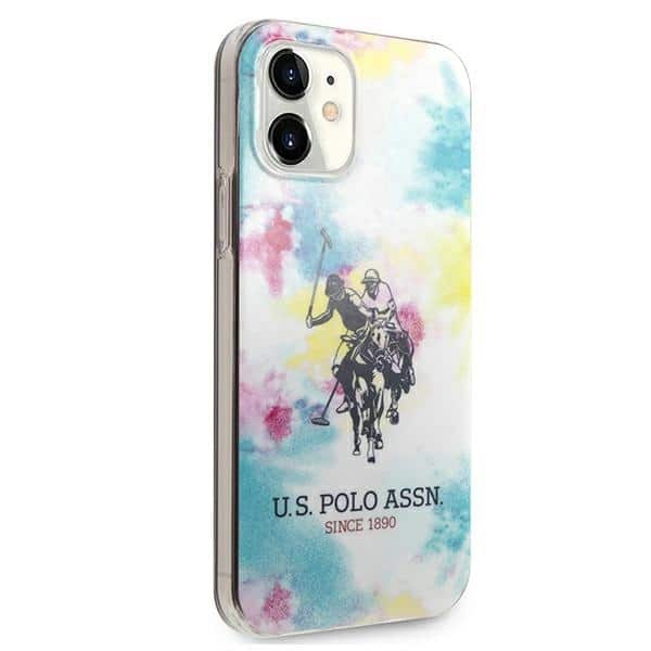 US Polo USHCP12SPCUSML iPhone 12 mini 5,4" πολύχρωμη συλλογή Tie & Dye - Image 4