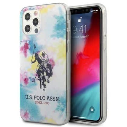 US Polo USHCP12MPCUSML iPhone 12/12 Pro 6,1" πολύχρωμη συλλογή Tie & Dye