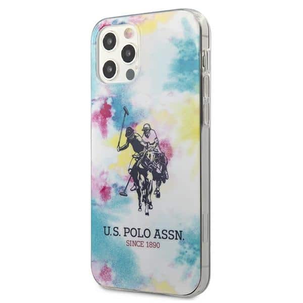 US Polo USHCP12MPCUSML iPhone 12/12 Pro 6,1" πολύχρωμη συλλογή Tie & Dye - Image 2