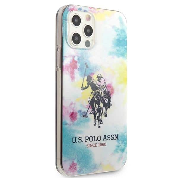 US Polo USHCP12MPCUSML iPhone 12/12 Pro 6,1" πολύχρωμη συλλογή Tie & Dye - Image 4