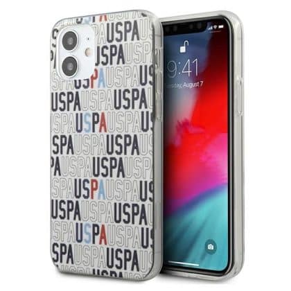 US Polo USHCP12SPCUSPA6 iPhone 12 mini 5,4" λευκό/white Logo Mania Collection