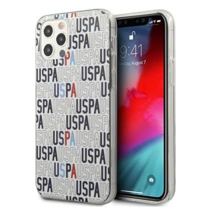 US Polo USHCP12LPCUSPA6 iPhone 12 Pro Max 6,7" λευκός/white Logo Mania Collection