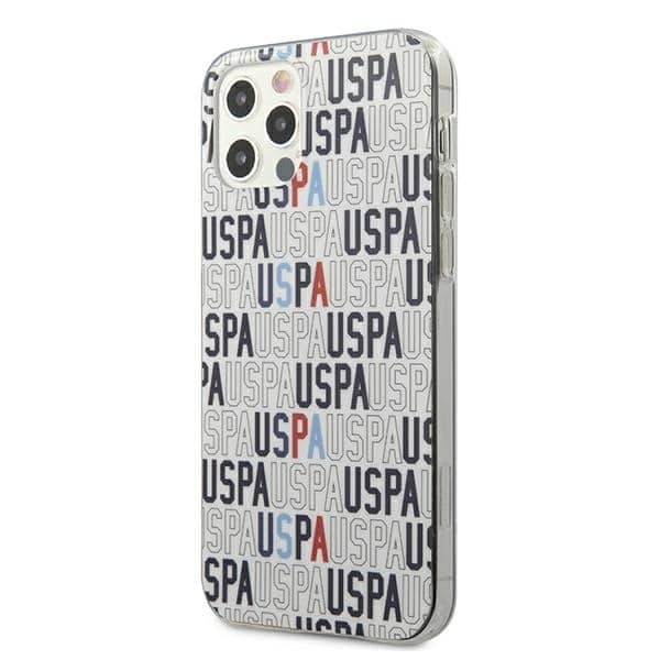 US Polo USHCP12LPCUSPA6 iPhone 12 Pro Max 6,7" λευκός/white Logo Mania Collection - Image 2