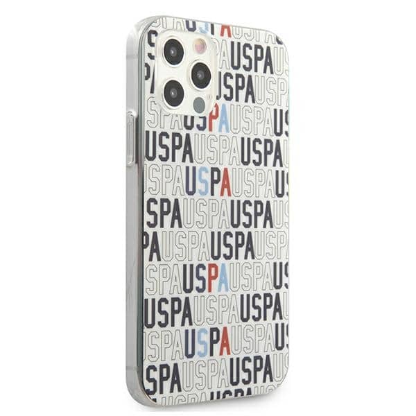US Polo USHCP12LPCUSPA6 iPhone 12 Pro Max 6,7" λευκός/white Logo Mania Collection - Image 4