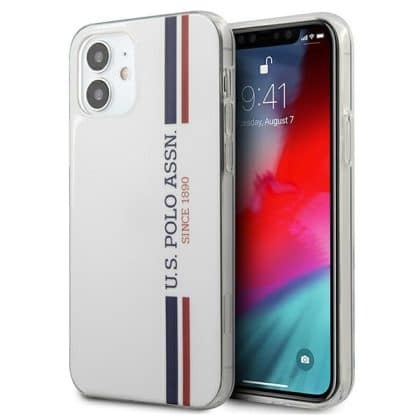 US Polo USHCP12SPCUSSWH iPhone 12 mini 5,4" λευκό Tricolor Collection