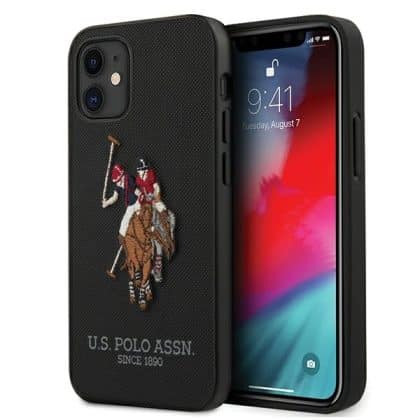 U.S. Polo Assn. Polo Embroidery - θήκη για Apple iPhone 12 mini - Μαύρο