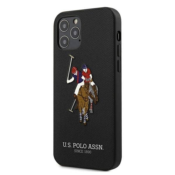 U.S. Polo Assn. Polo Embroidery - θήκη για Apple iPhone 12 / Pro - Μαύρο - Image 2