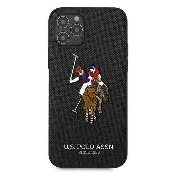 U.S. Polo Assn. Polo Embroidery - θήκη για Apple iPhone 12 / Pro - Μαύρο - Image 3
