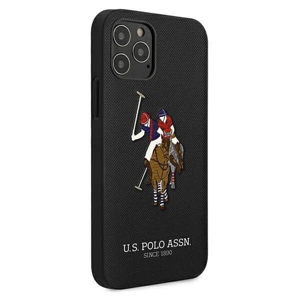 U.S. Polo Assn. Polo Embroidery - θήκη για Apple iPhone 12 / Pro - Μαύρο - Image 4
