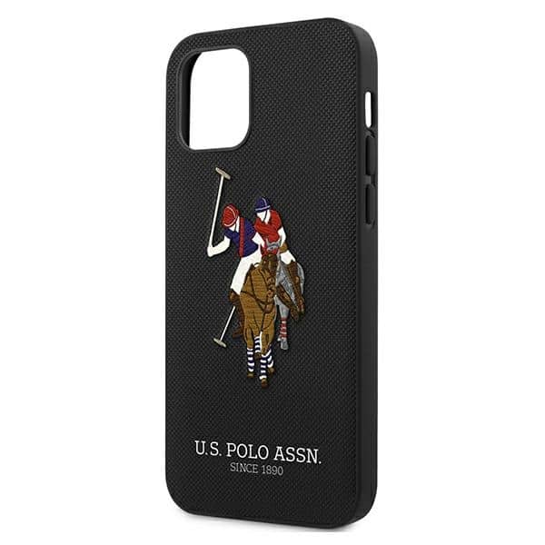 U.S. Polo Assn. Polo Embroidery - θήκη για Apple iPhone 12 / Pro - Μαύρο - Image 6