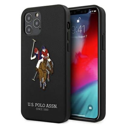 U.S. Polo Assn. Polo Embroidery - θήκη για Apple iPhone 12 Pro Max - Μαύρο