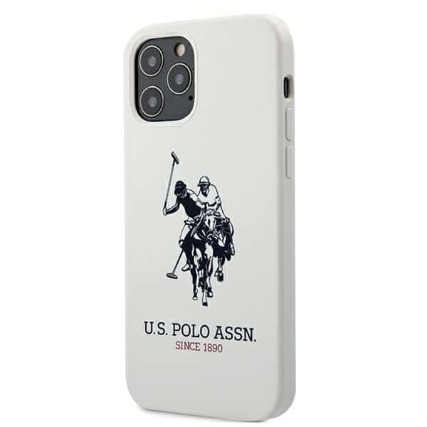 U.S. Polo Assn. Silicone Collection - θήκη για Apple iPhone 12 / Pro - Λευκό - Image 2