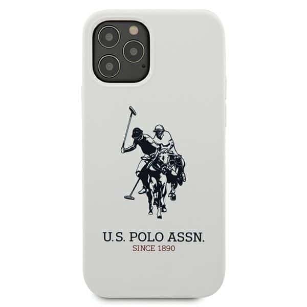 U.S. Polo Assn. Silicone Collection - θήκη για Apple iPhone 12 / Pro - Λευκό - Image 3
