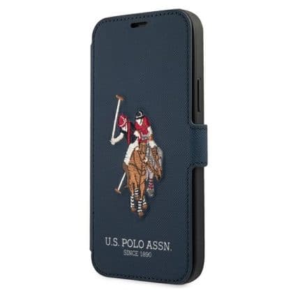US Polo USFLBKP12LPUGFLNV iPhone 12 Pro Max 6,7" μπλε σκούρο/ναυτικό βιβλίο Polo Embroidery Collection