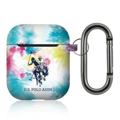 US Polo USACA2PCUSML Θήκη AirPods 1/2 πολύχρωμη συλλογή Tie & Dye