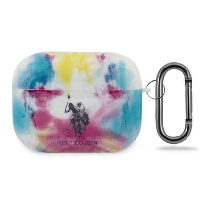 US Polo USACAPPCUSML Θήκη για AirPods Pro πολύχρωμη συλλογή Tie & Dye