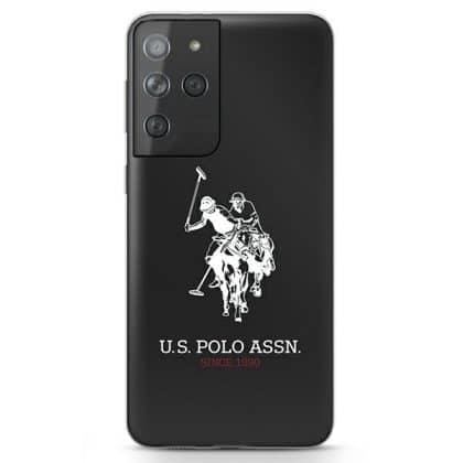 US Polo USHCS21LTPUHRBK S21 Ultra G998 μαύρο/black Shiny Big Logo