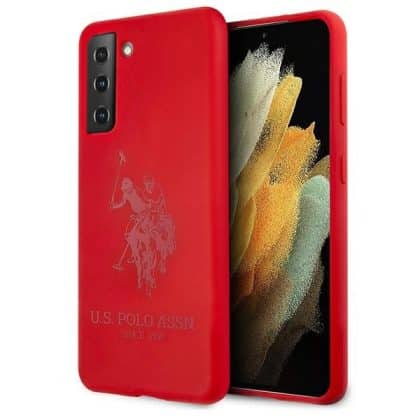 US Polo USHCS21SSLHRTRE S21 G991 κόκκινο/κόκκινο Silicone On Tone