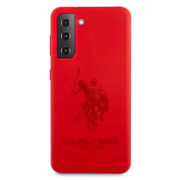 US Polo USHCS21SSLHRTRE S21 G991 κόκκινο/κόκκινο Silicone On Tone - Image 3