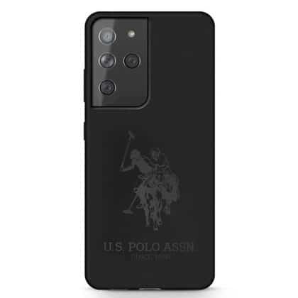 US Polo USHCS21LSLHRTBK S21 Ultra G998 μαύρο/black Silicone On Tone