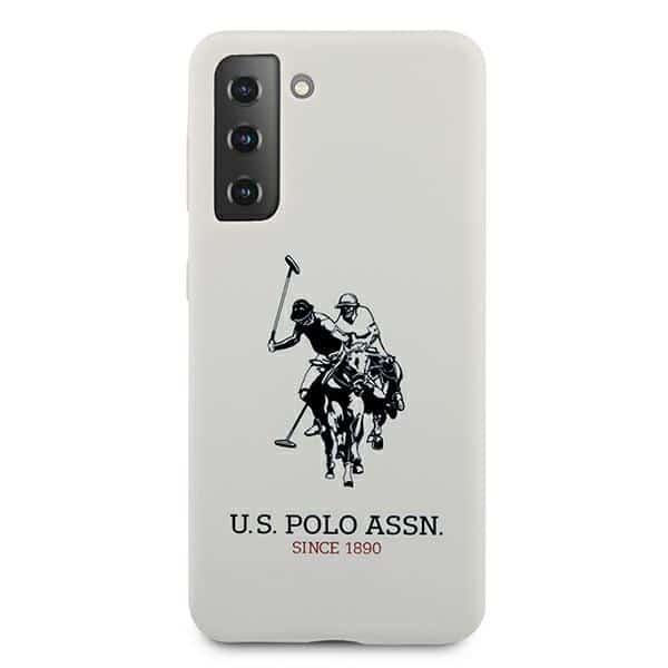 US Polo USHCS21SSLHRWH S21 G991 λευκό/white Σιλικόνης Logo - Image 3