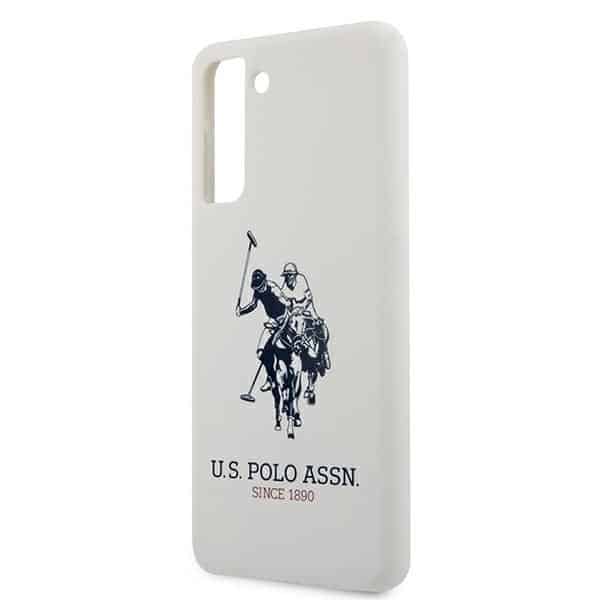 US Polo USHCS21SSLHRWH S21 G991 λευκό/white Σιλικόνης Logo - Image 6