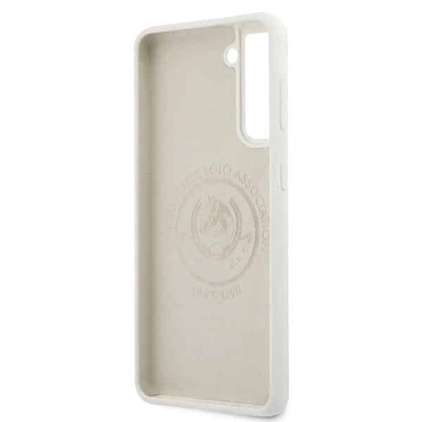 US Polo USHCS21SSLHRWH S21 G991 λευκό/white Σιλικόνης Logo - Image 7